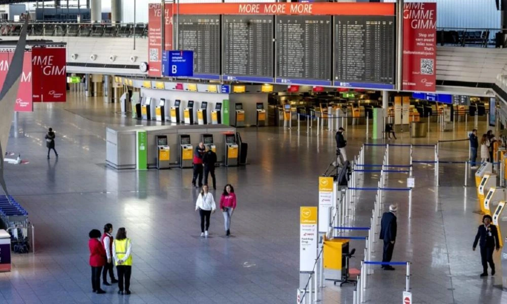 Πρόβλημα στα Γερμανικά αεροδρόμια – Απεργούν οι εργαζόμενοι